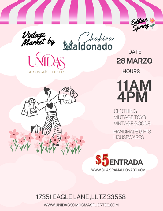 Vintage Market by Chakira / Unidas somos mas fuertes