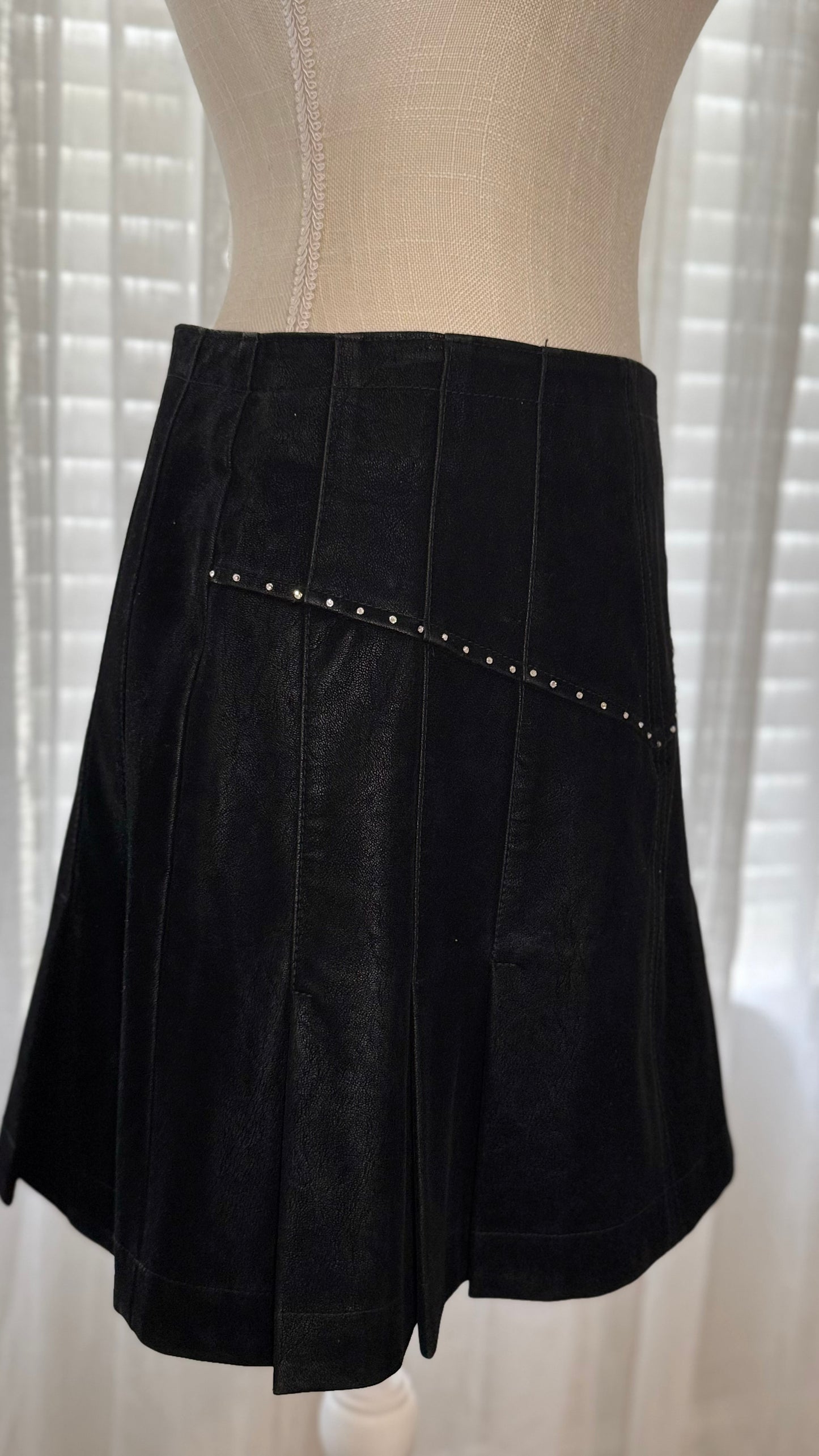 Mini Falda Velvet